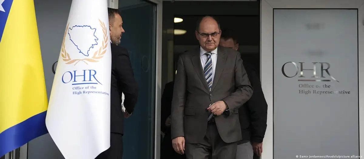 Njemački mediji: "SAD potkopava autoritet Christiana Schmidta"